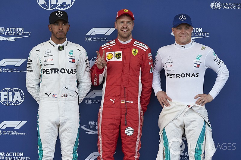 La parrilla de salida del GP de Azerbaiyán