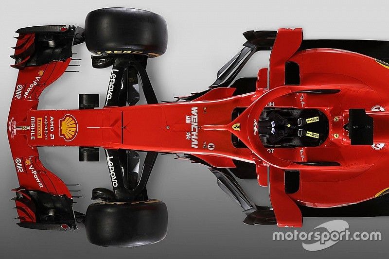 对比:法拉利2018与2017年F1赛车对比
