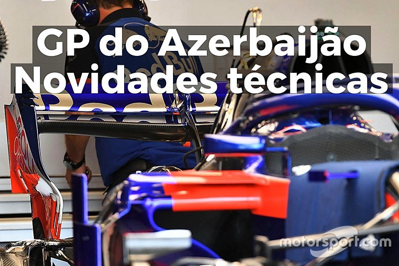 VÍDEO: as novidades técnicas do GP do Azerbaijão