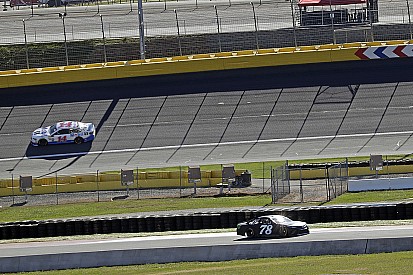 Truex on Charlotte Roval test: "All kinds of craziness going on"