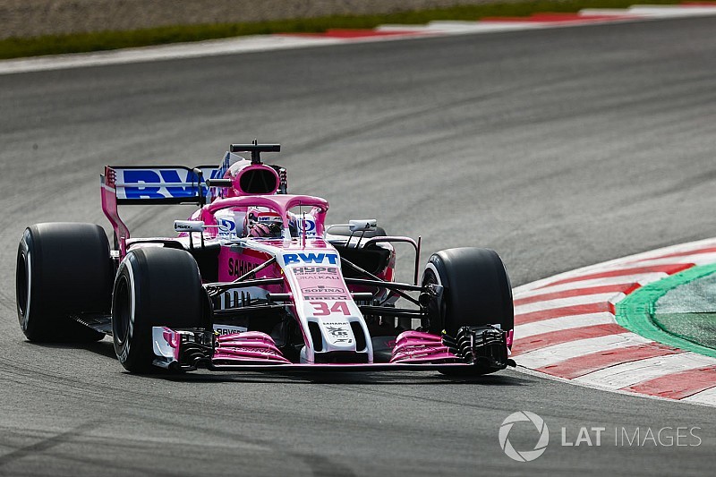Fotogallery: le foto più belle della Force India VJM11 a Barcellona
