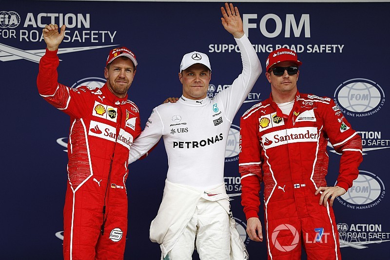La parrilla de salida del GP de Brasil