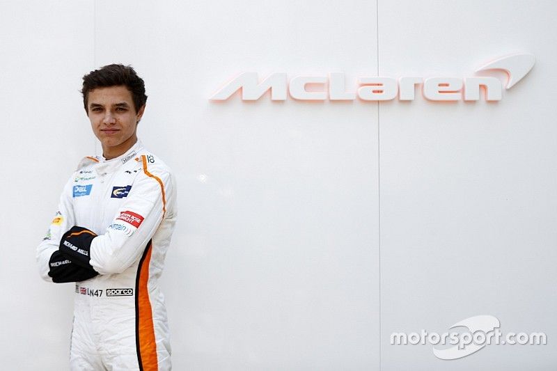 McLaren anuncia Norris como titular para temporada de 2019