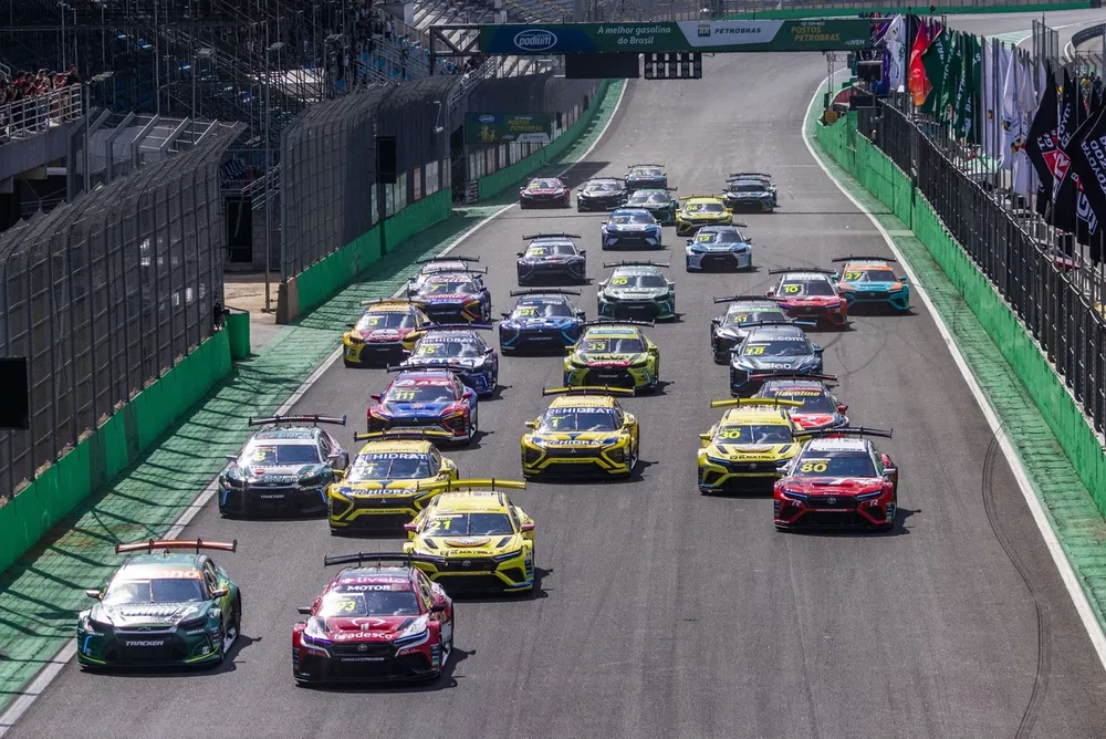 Largada; Stock Car