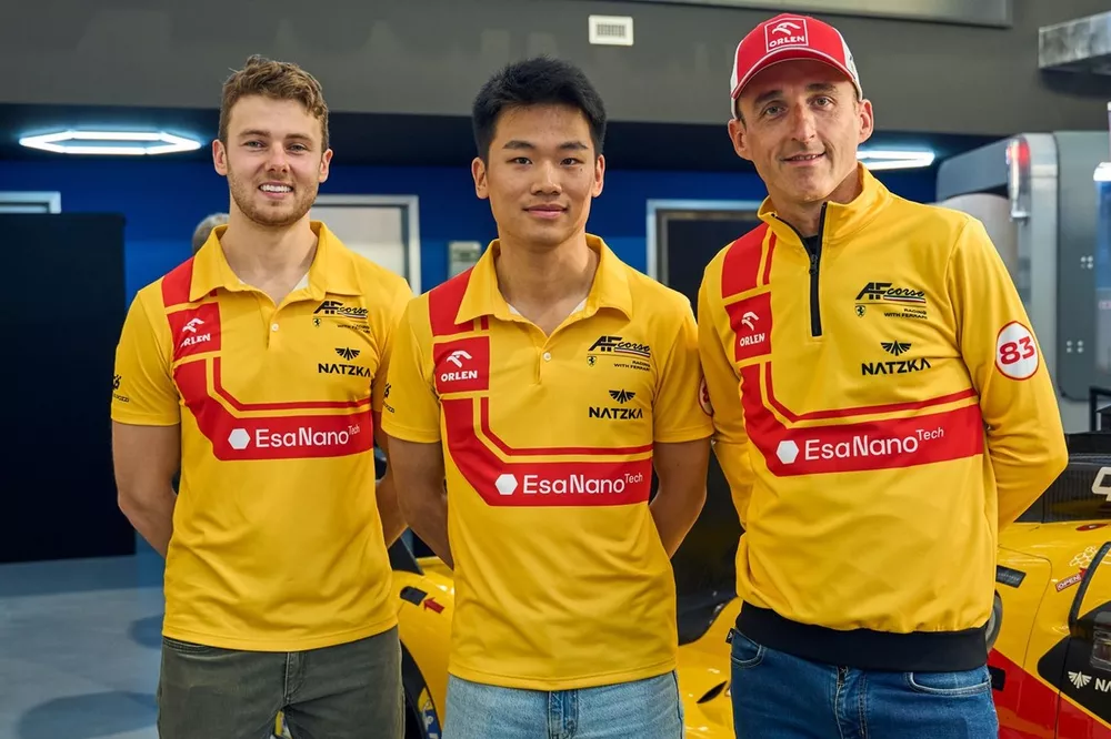 Phil Hanson, Yifei Ye, Robert Kubica