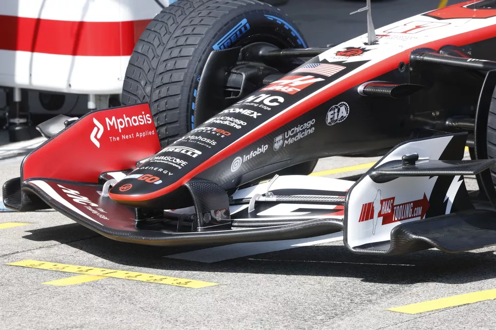 Detalle t&eacute;cnico del Haas