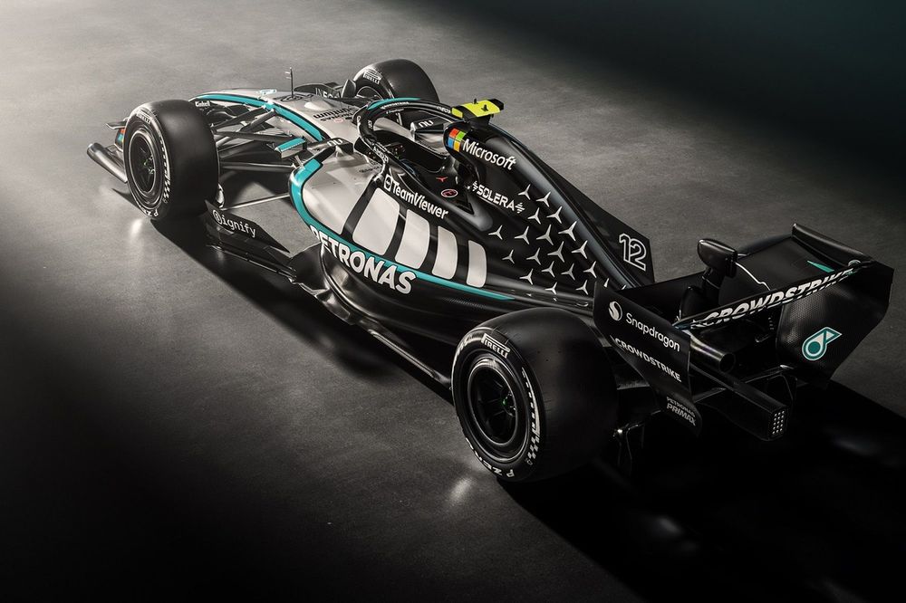 Mercedes W17 decoraci&oacute;n