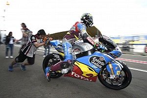 Assen, Libere 3: Morbidelli in evidenza sull'asfalto umido
