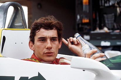 GALERÍA: la primera vez que Senna probó un F1