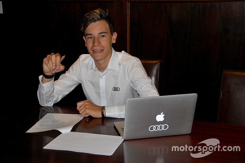 Sheldon Van Der Linde sulla Audi RS 3 LMS TCR della PROSport Performance