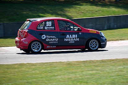 Olivier Bédard takes victory at penultimate round of the Nissan Micra Cup