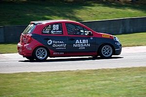 Olivier Bédard takes victory at penultimate round of the Nissan Micra Cup