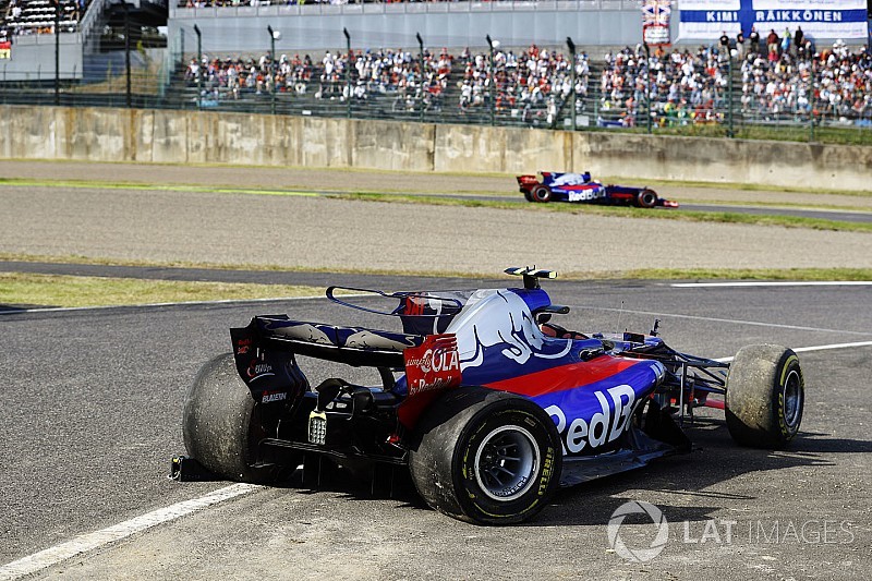 Sainz manque ses adieux à Toro Rosso