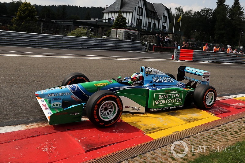 Fotogallery: Mick Schumacher sulla Benetton B194 di Michael a Spa