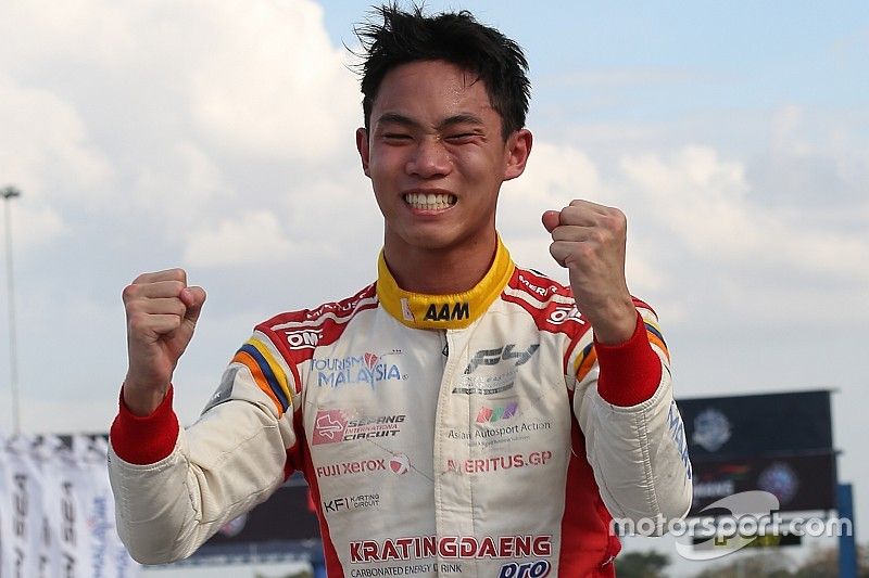 F4/SEA Buriram: Presley akhiri pekan dengan kemenangan keempat di Race 7