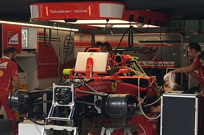 Colpo di scena: Vettel rompe il turbo nel primo giro della Q1