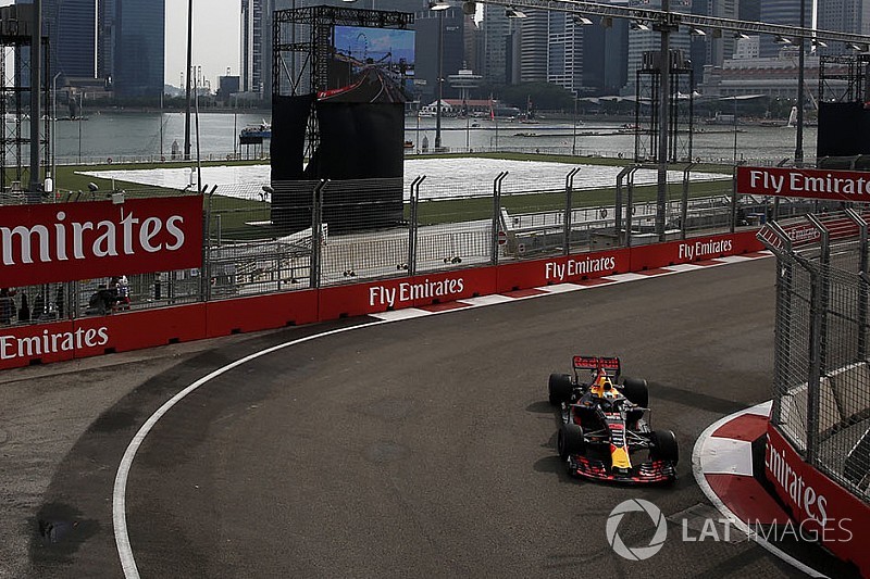 Singapore, Libere 1: Ricciardo davanti, Vettel secondo fra le due Red Bull