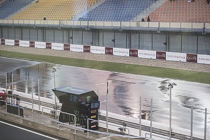 Los equipos de MotoGP recibieron el protocolo para el test en mojado de Qatar
