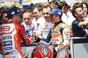 Marquez scherza su Lorenzo in Honda: "Avevo chiesto un compagno forte, ma non così tanto"