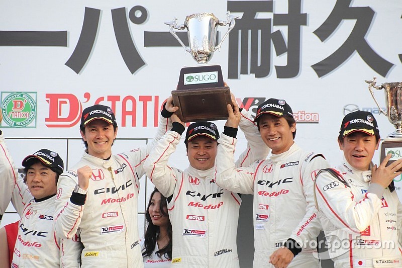 【S耐】第2戦優勝の中野信治「開幕戦は泣きそうなくらい悔しかった」