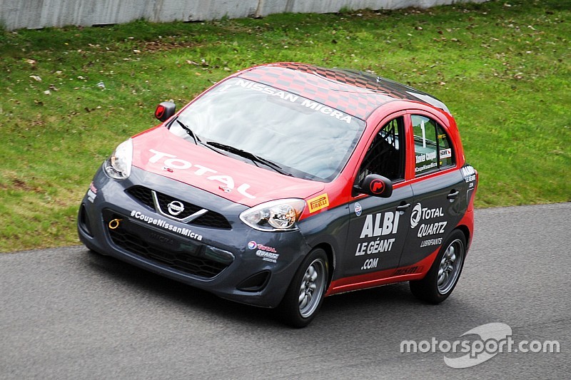 Xavier Coupal wins Round 4 of the Micra Cup at Mont-Tremblant