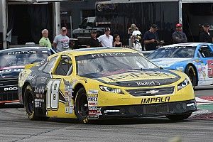 Alex Tagliani wins the NASCAR Pinty’s race at Toronto Indy