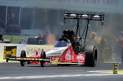 Kalitta, Worsham, Anderson, and Krawiec race to qualifying lead at NHRA Nationals