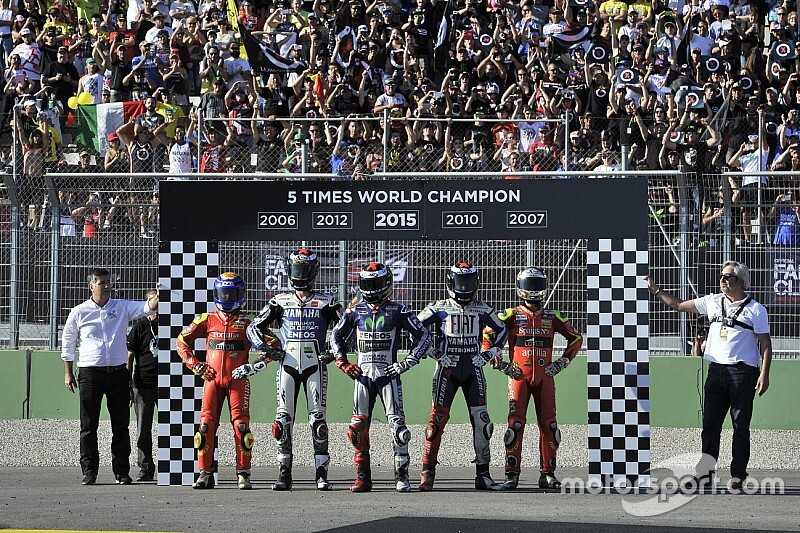Jorge Lorenzo, de plus jeune pilote à quintuple champion