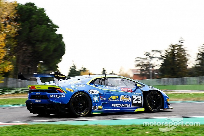 A Vallelunga ci sono anche le Lamborghini di Postiglione-Pereira e Jiatong-Giammaria, più la Ferrari di Ceresoli-Tanaka