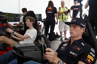 Twee tweede plaatsen voor Verstappen in simraces DSRC Spring Cup