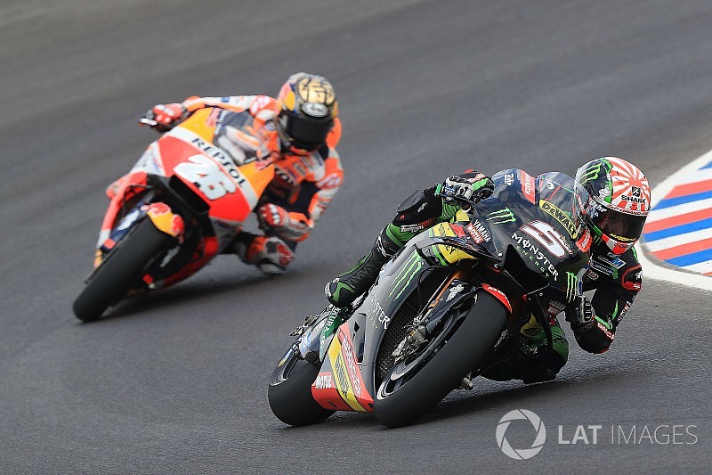 Zarco se disculpa por causar caída de Pedrosa