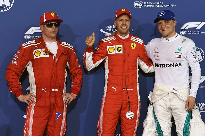 La parrilla de salida para el GP de Bharein