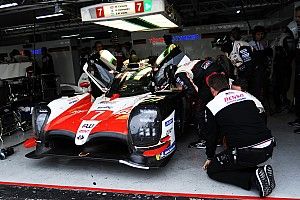 Toyota a testé son proto LMP1 sur trois roues