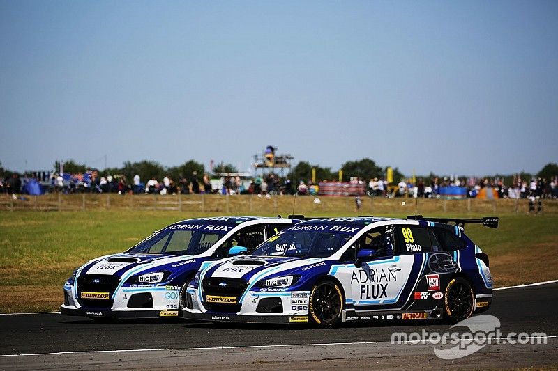 Ash Sutton, Team BMR Subaru Levorg and Jason Plato, Team BMR Subaru Levorg