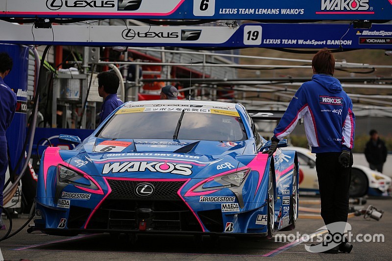 6号車WAKO’S 4CRの脇阪寿一監督「最低でもレクサスでタイトルを獲る」