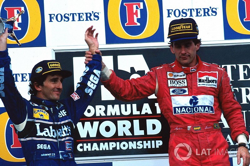 Photos - Senna/Prost, l'ultime podium en F1
