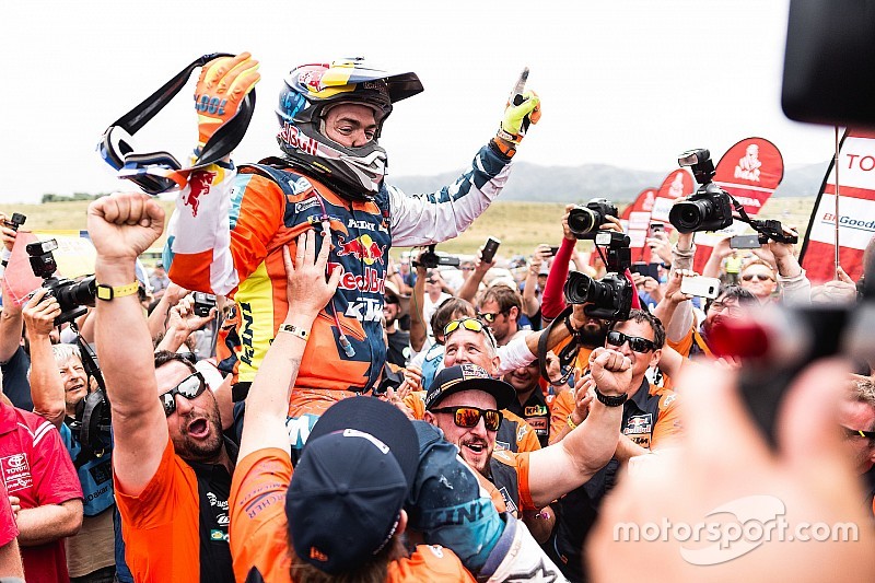 Walkner ungkap kesuksesan juarai Reli Dakar 2018