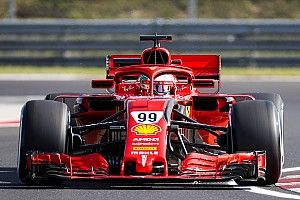 Джовинацци на Ferrari стал быстрейшим по итогам половины первого тестового дня в Венгрии