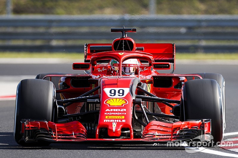 Giovinazzi leidt ochtendsessie in-season test Hongarije