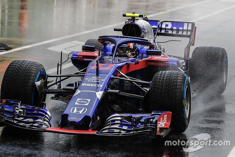 ガスリー、雨の予選でホンダPUのドライバビリティの良さを再実感