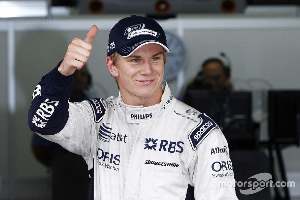 Polesitter Nico Hulkenberg, Williams