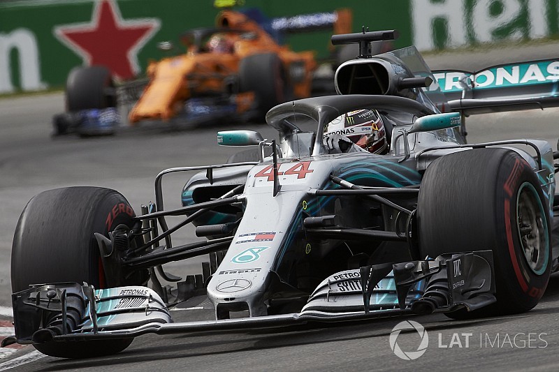 Hamilton pensó que su motor se iba a romper en Canadá