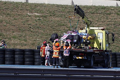 Force India ontvangt boete wegens los wiel bij Perez