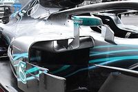 Mercedes: perché il supporto aero dello specchietto è legale e quello Ferrari no?