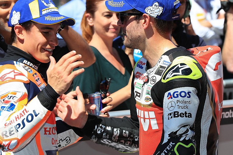 Crutchlow: “Si no se pone delante, Márquez no gana en Assen”