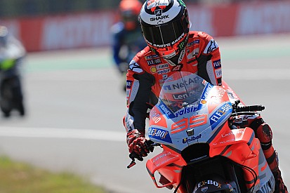 Lorenzo: "Quando sono passato da primo a decimo, pensavo mi avessero cancellato il giro"