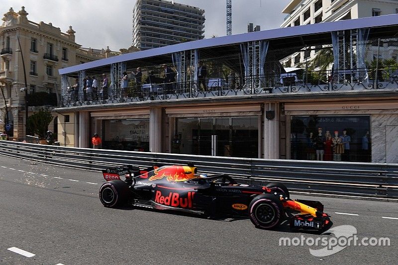 Ricciardo y Red Bull dominaron el jueves de Mónaco