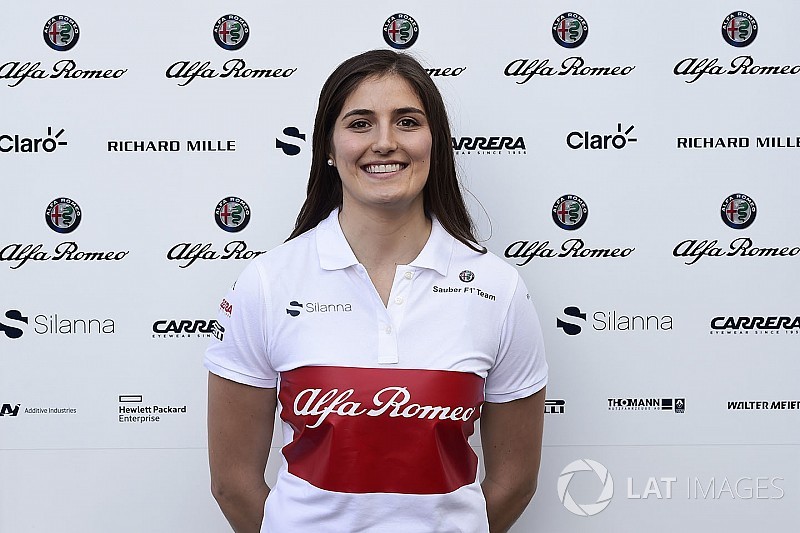 Sauber schließt F1-Freitagstests 2018 für Tatiana Calderon aus