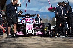 Fotogallery: la Force India VJM11 nei Test 2 di F.1 a Barcellona