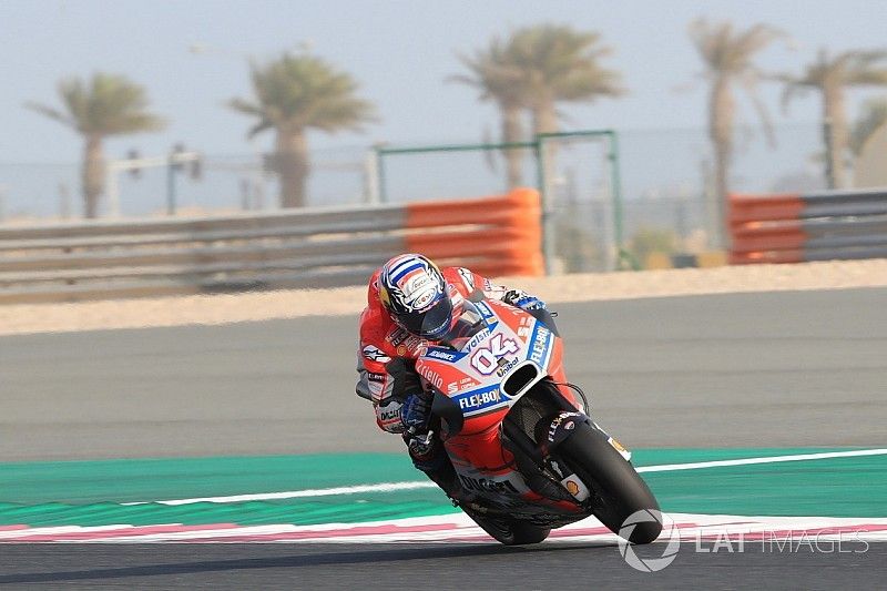 Ducati beim Katar-Test schnell: Dovizioso happy, Lorenzo grübelt